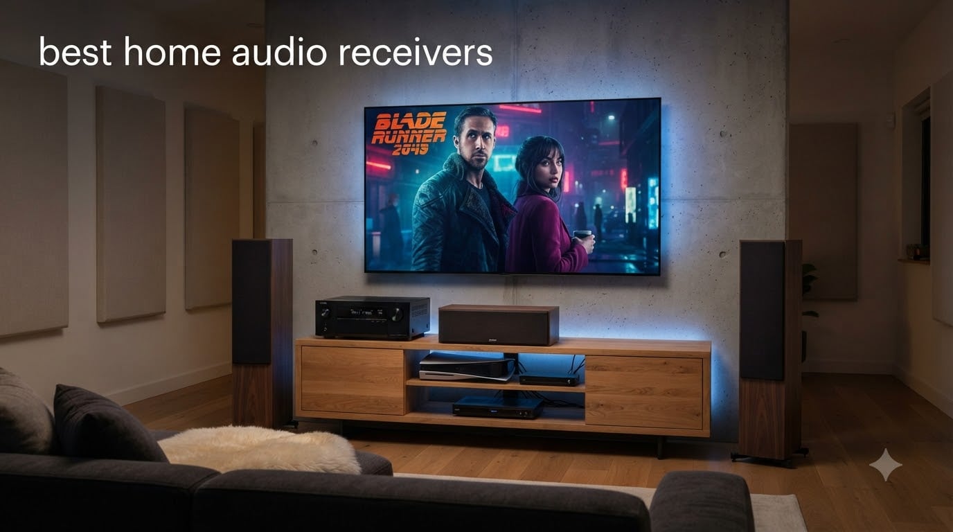 best home audio receivers