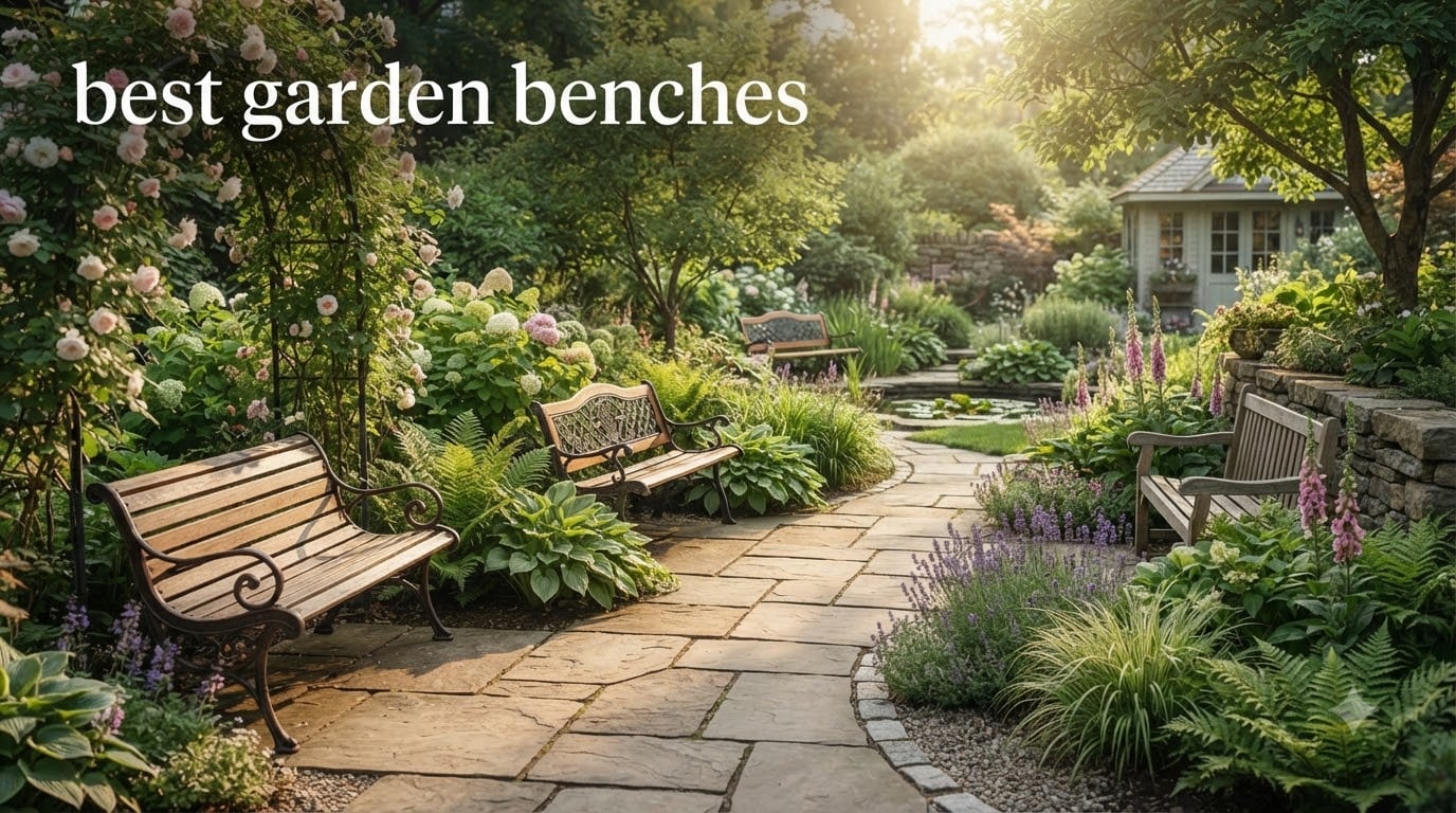 best garden benches