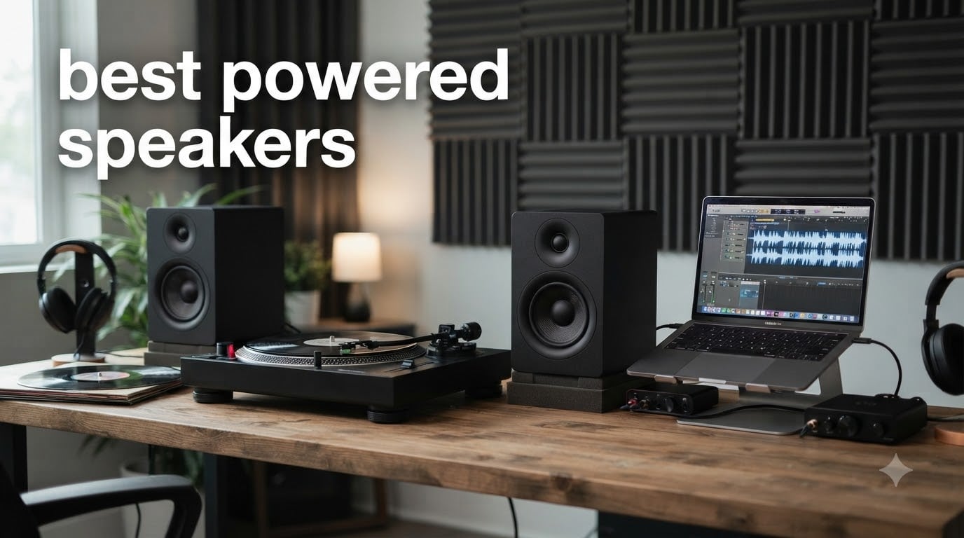 best powered speakers