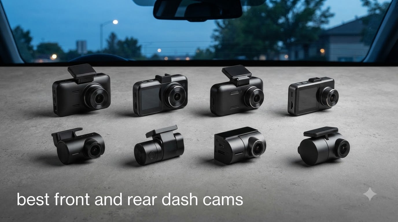 best front and rear dash cams