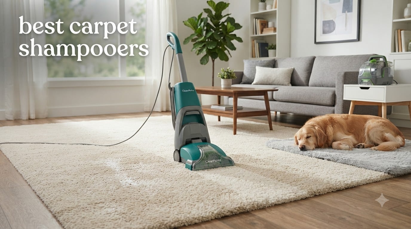 best carpet shampooers