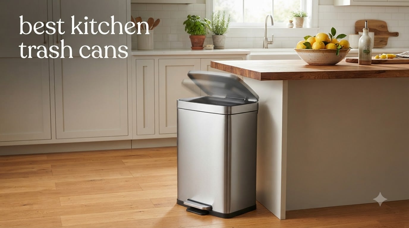 best kitchen trash cans