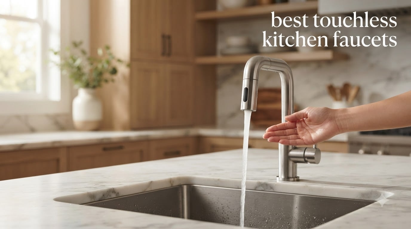 best touchless kitchen faucets