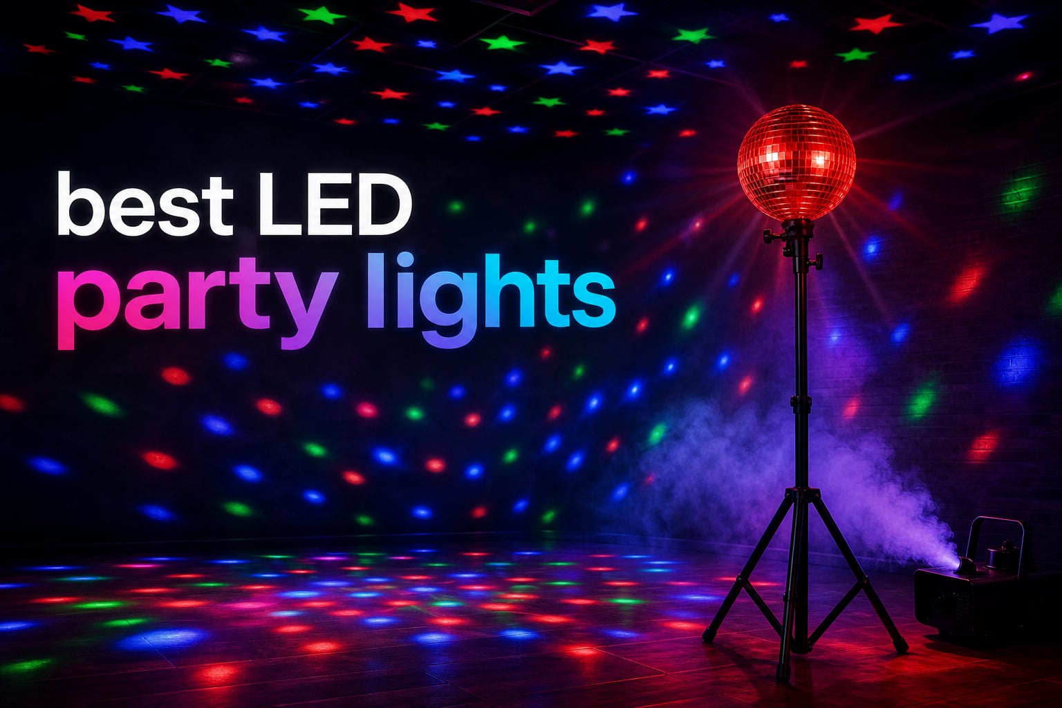 best LED party lights