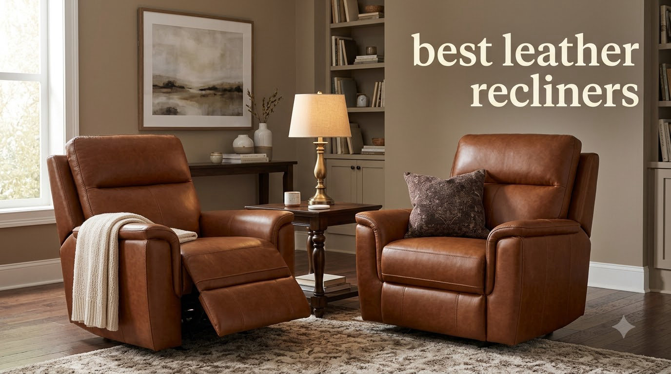 best leather recliners