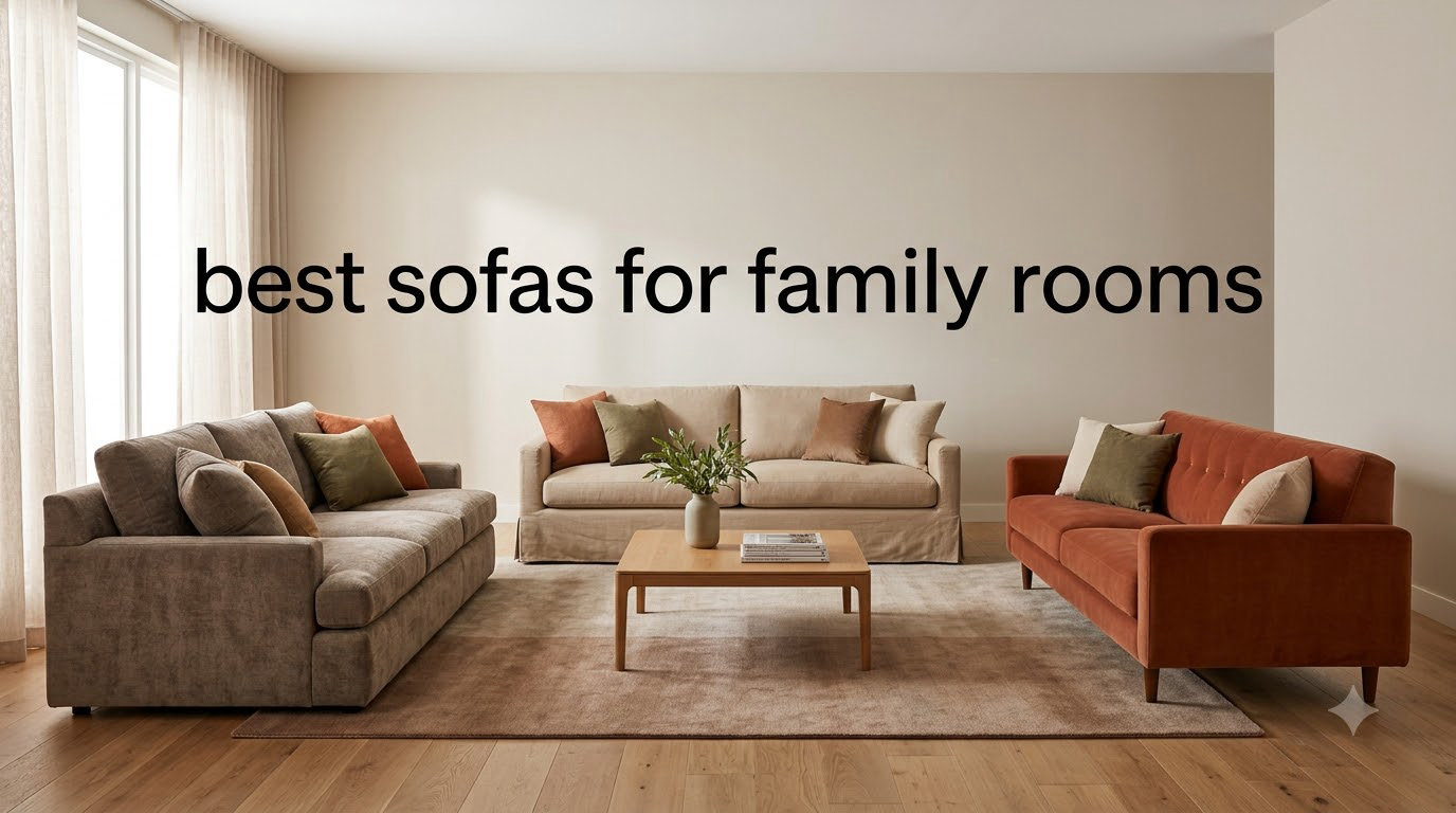 best sofas for family rooms