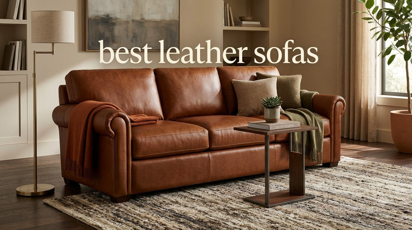 best leather sofas