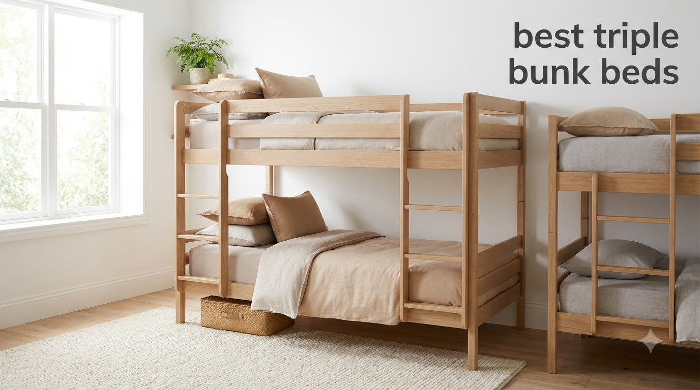 best triple bunk beds