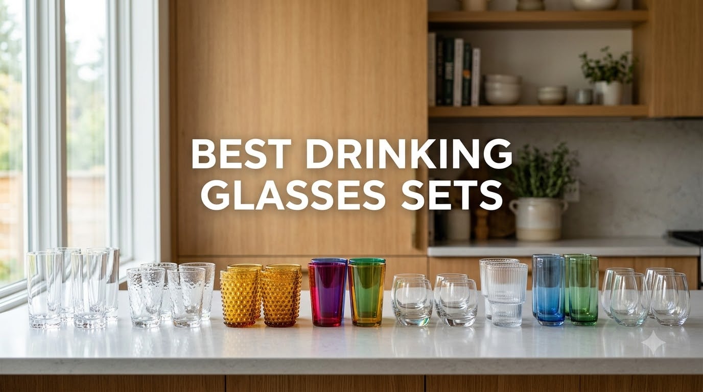 best drinking glasses sets