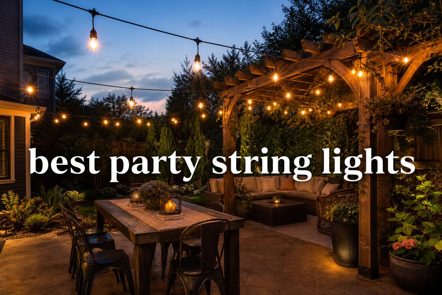 best party string lights