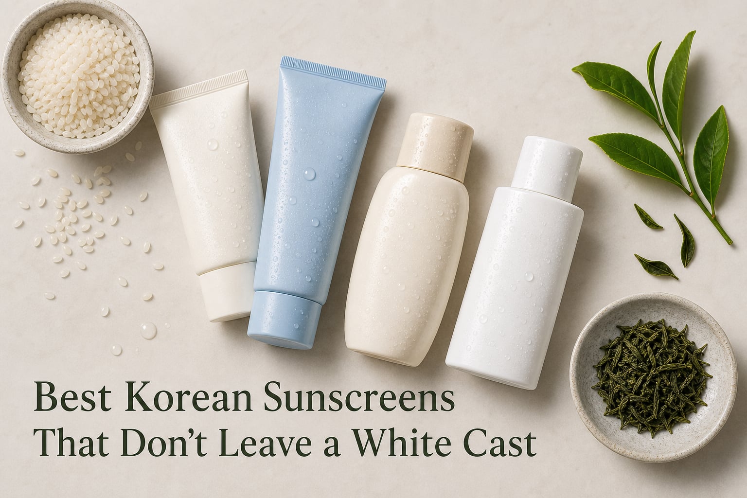 10 Best Korean Sunscreens That Don't Leave a White Cast