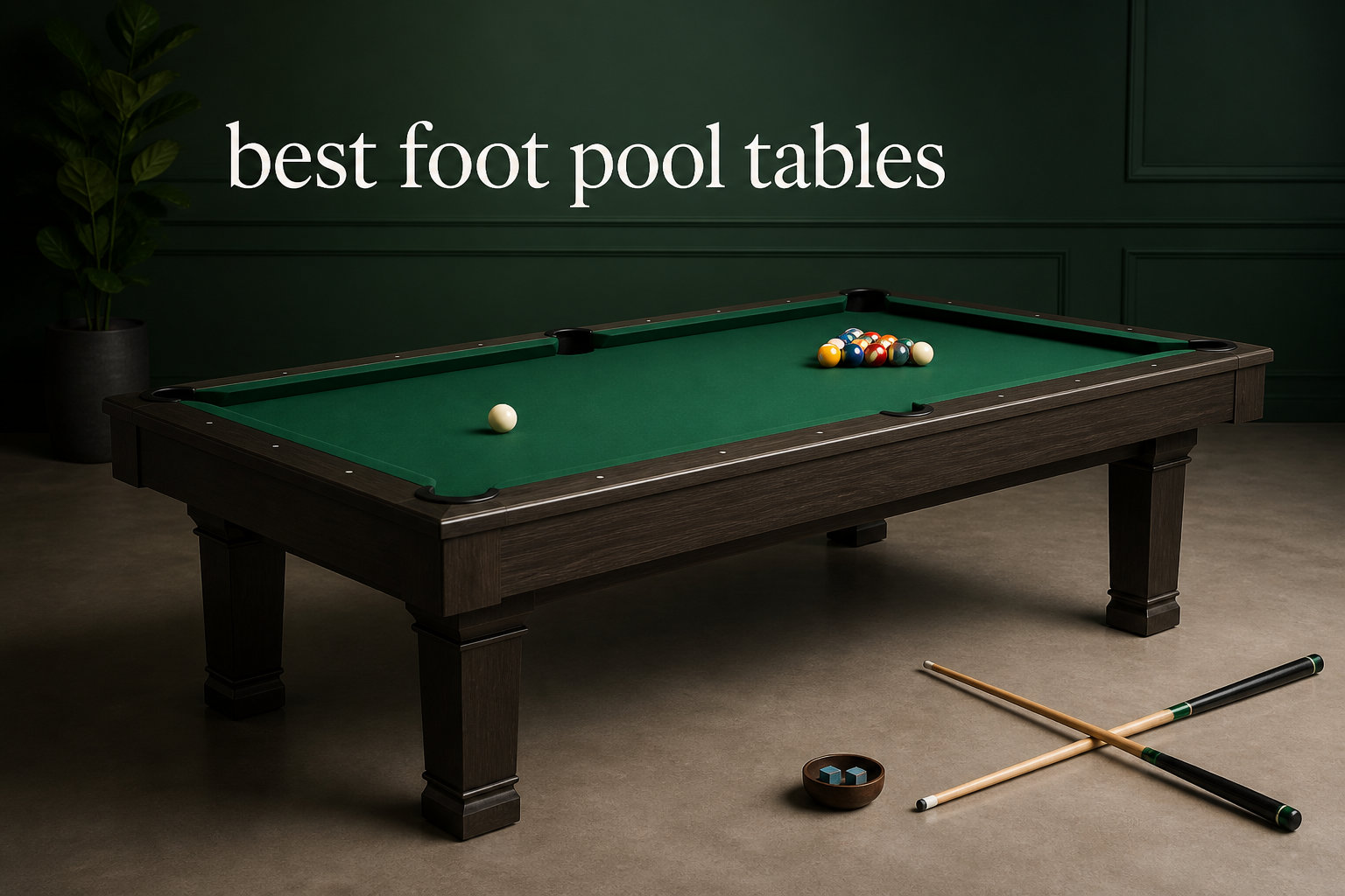best 7 foot pool tables
