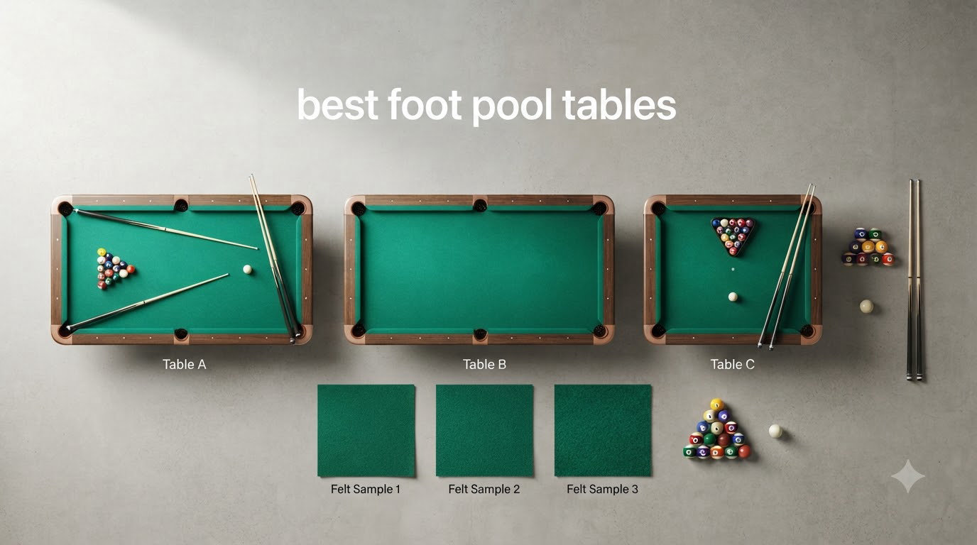 best 9 foot pool tables
