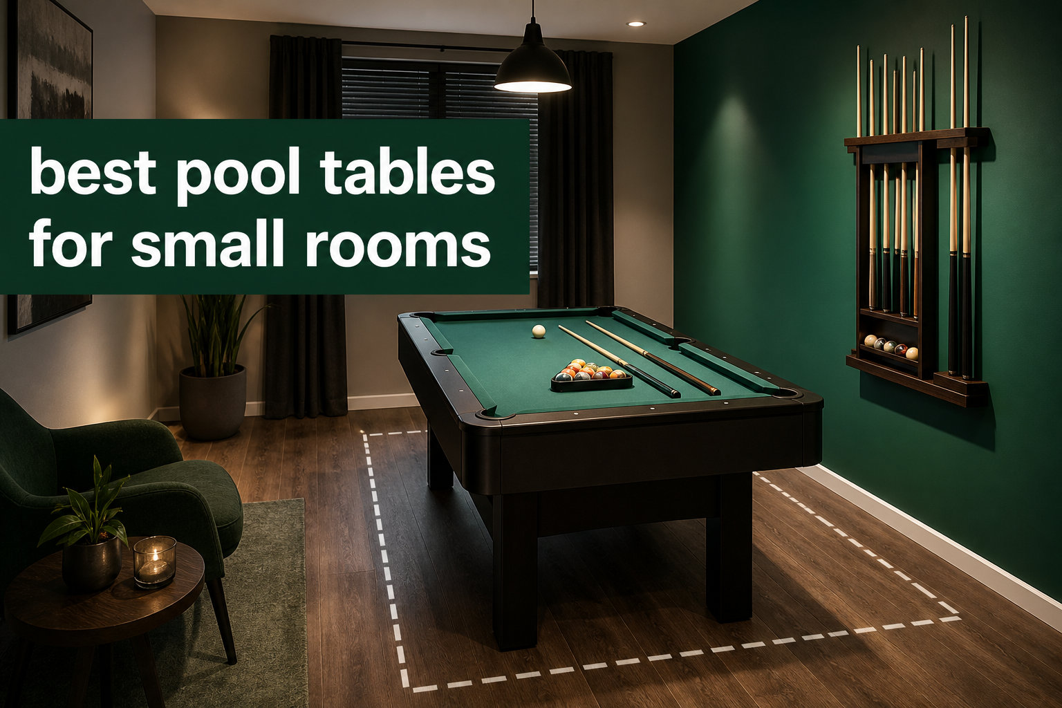 best pool tables for small rooms