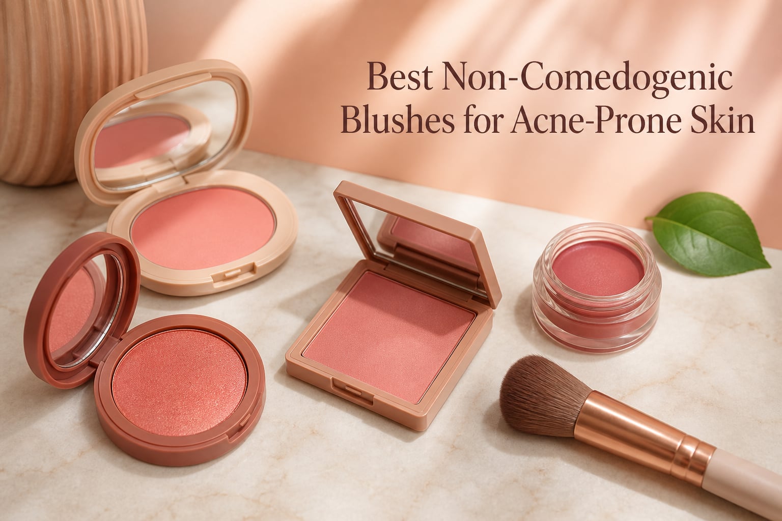 10 Best Non-Comedogenic Blushes for Acne-Prone Skin