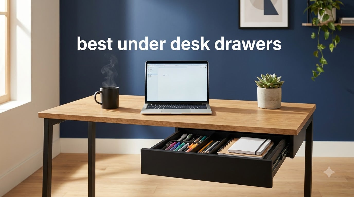 best under desk drawers