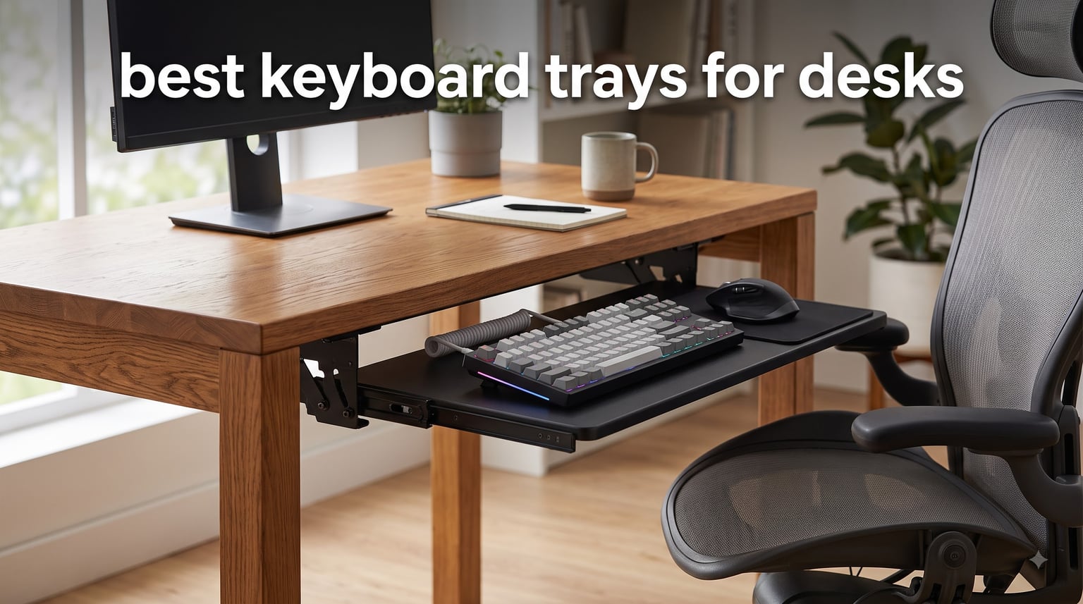 best keyboard trays for desks