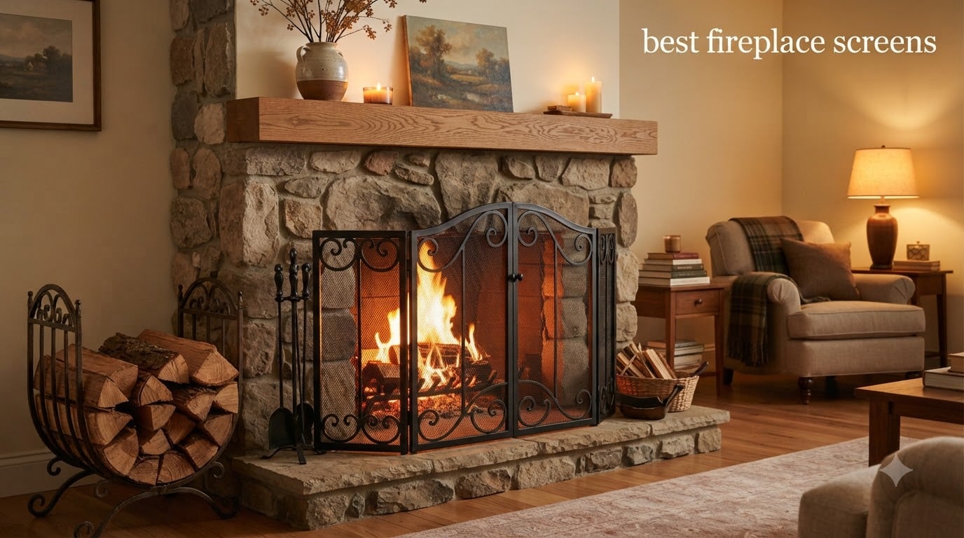 best fireplace screens