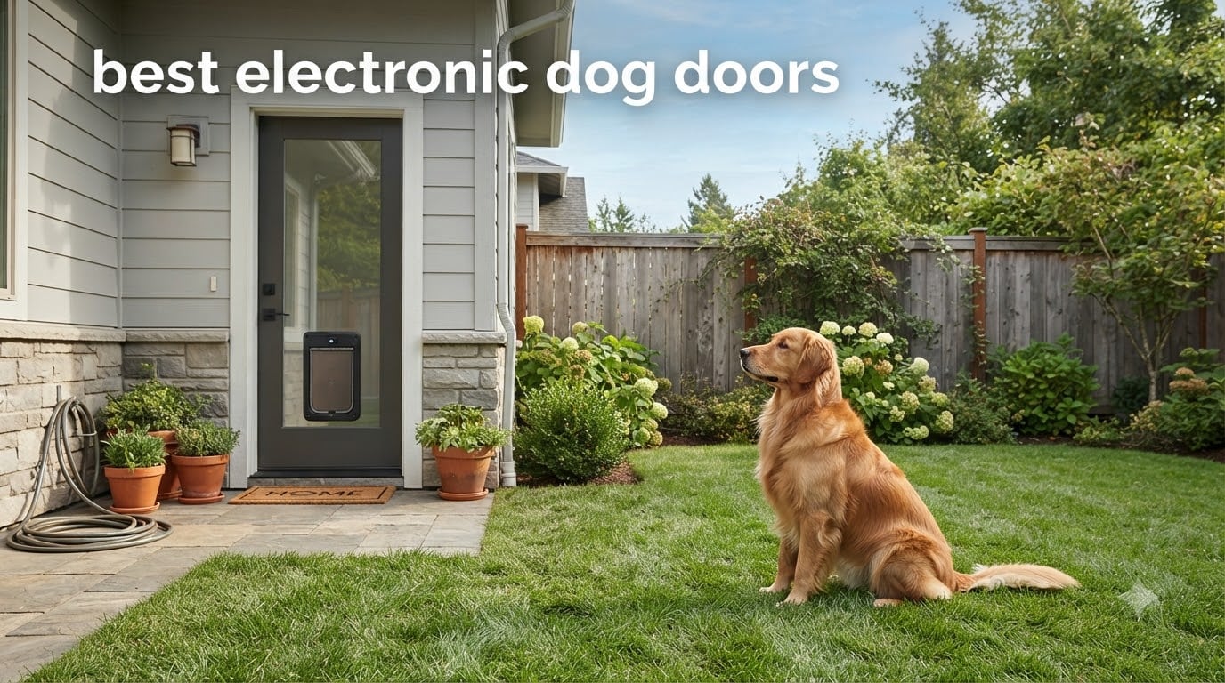 best electronic dog doors