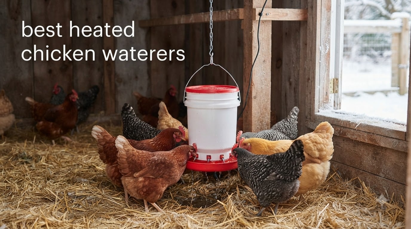 best heated chicken waterers