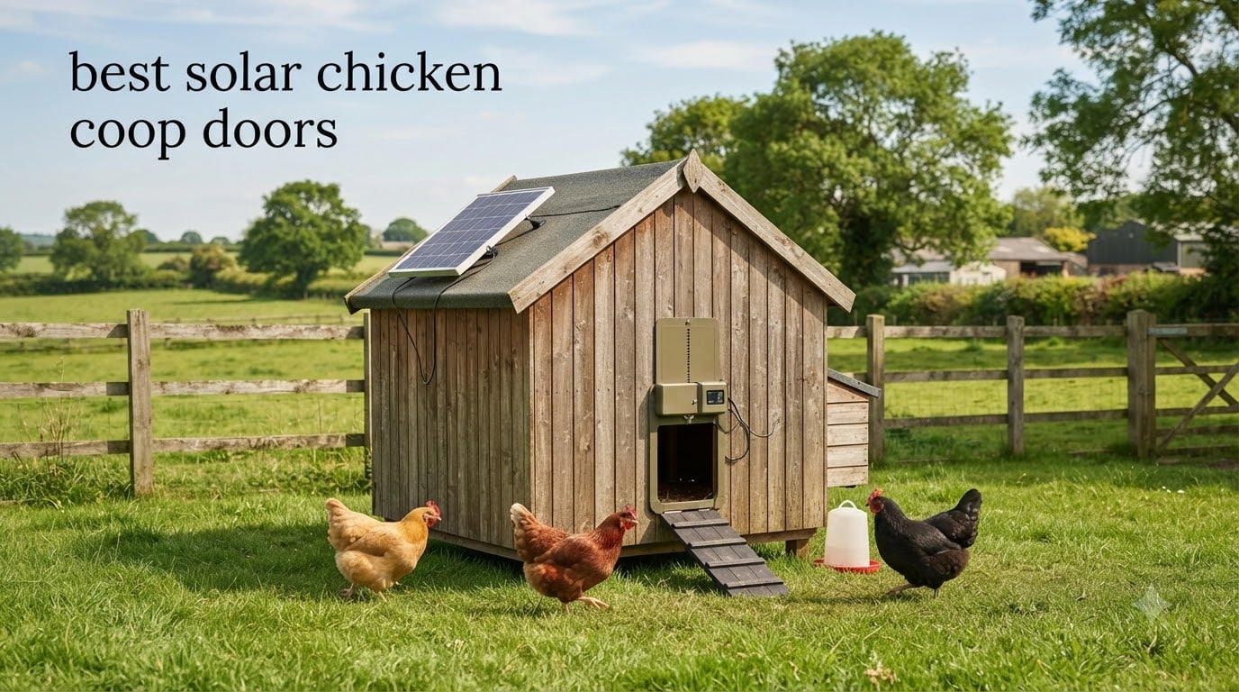 best solar chicken coop doors