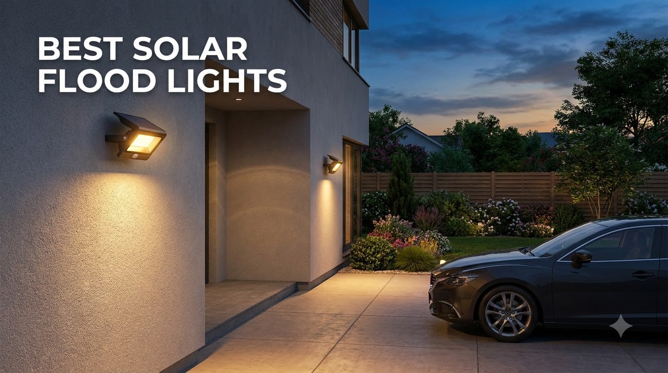 best solar flood lights