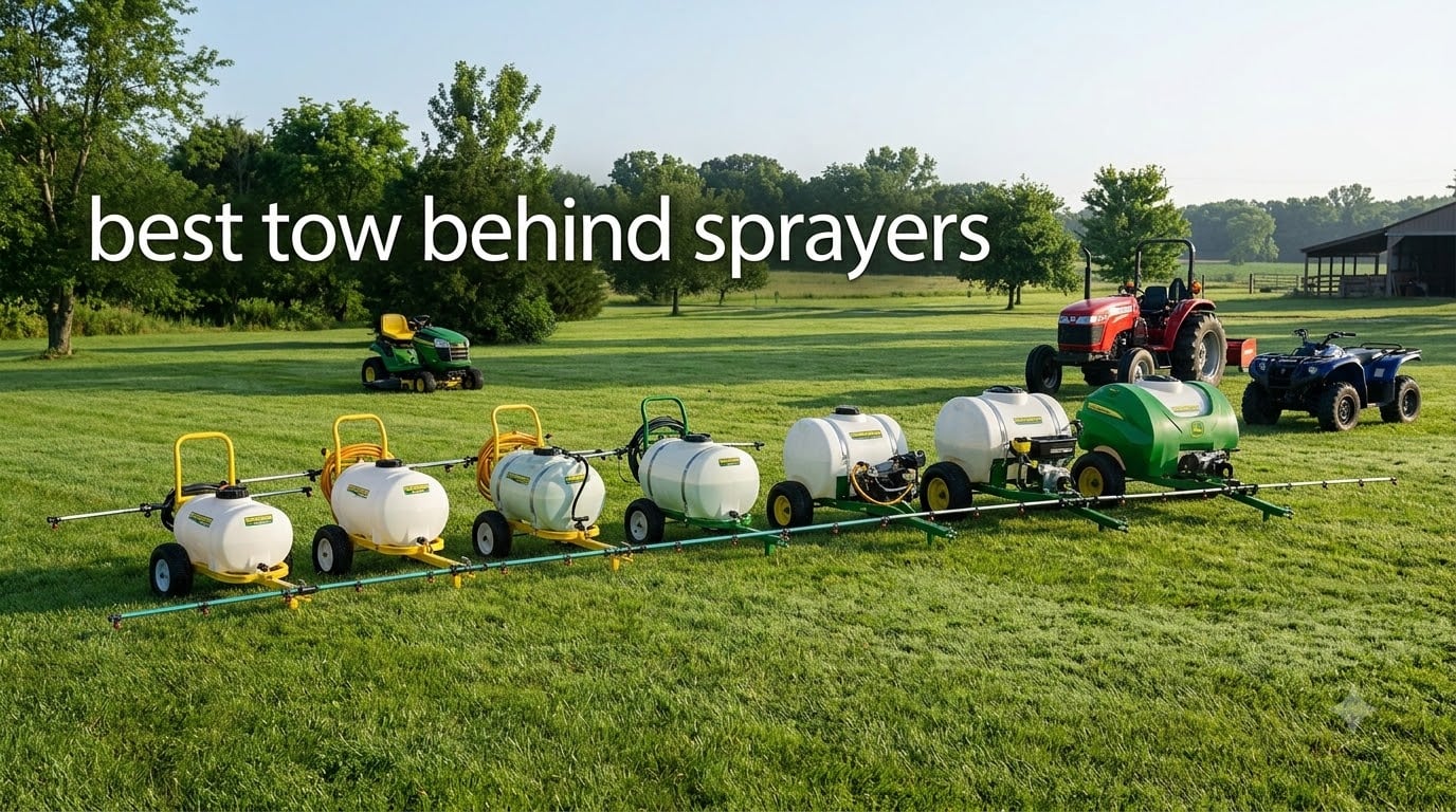 best tow behind sprayers