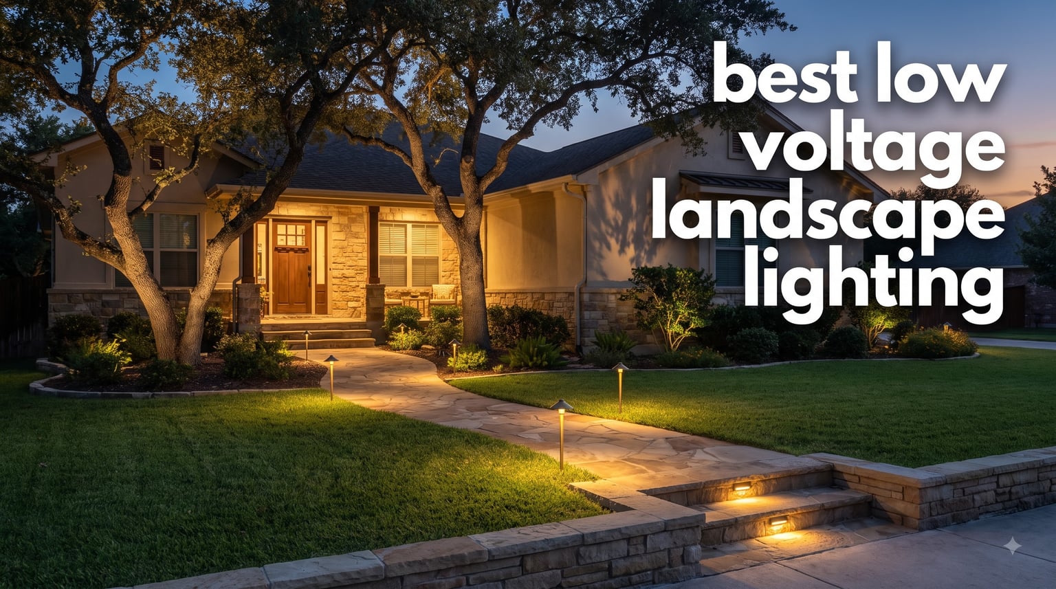 best low voltage landscape lighting