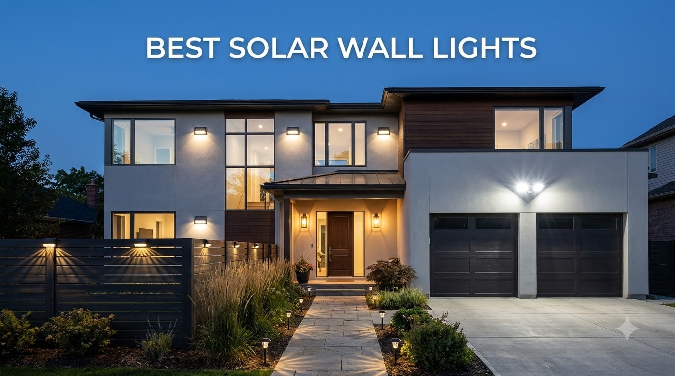 best solar wall lights