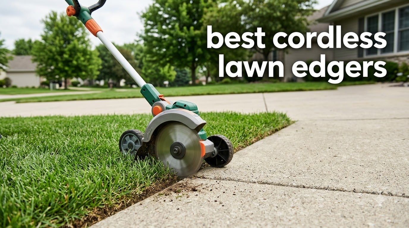 best cordless lawn edgers