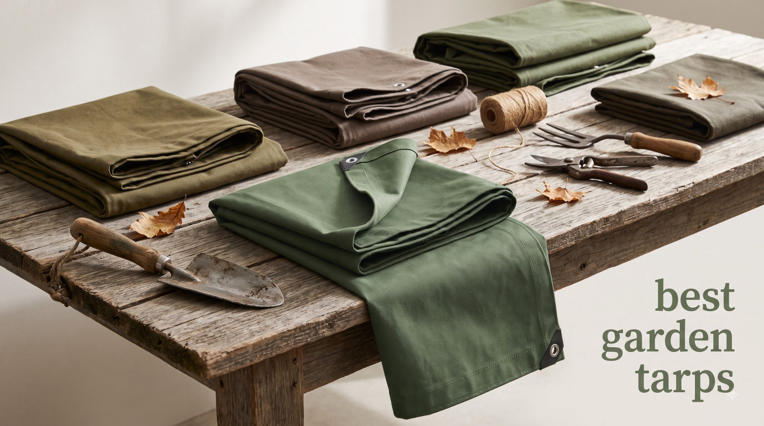 best garden tarps