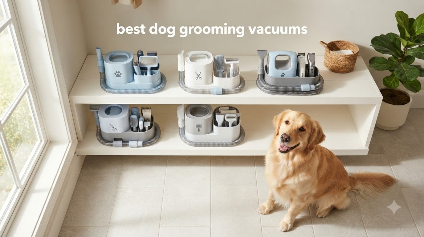 best dog grooming vacuums