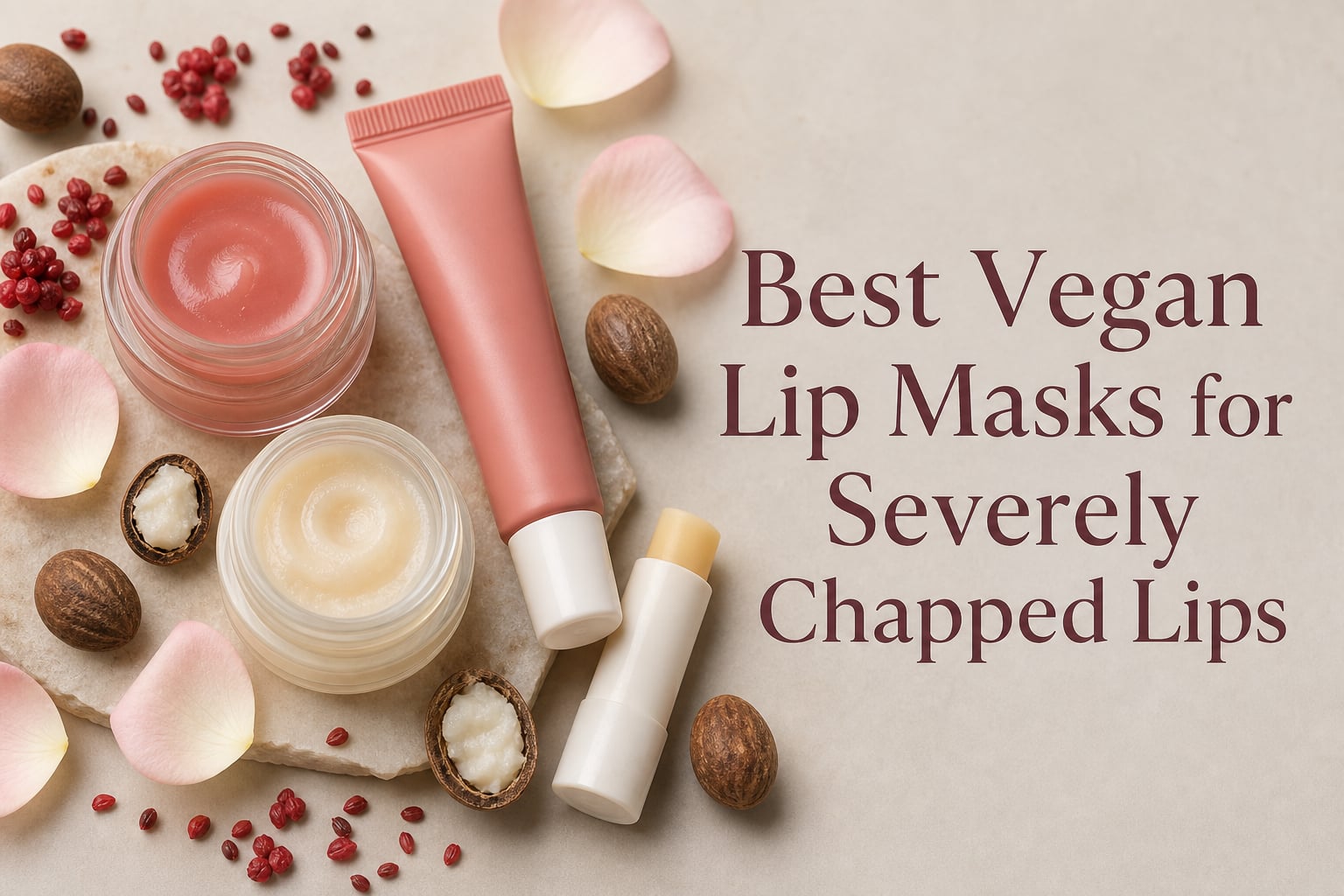 9 Best Vegan Lip Masks for Severely Chapped Lips