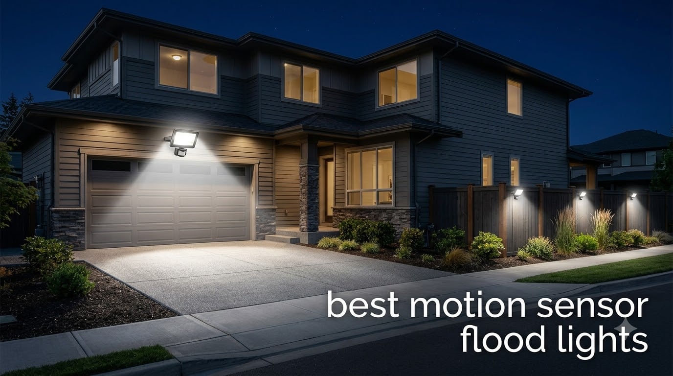 best motion sensor flood lights
