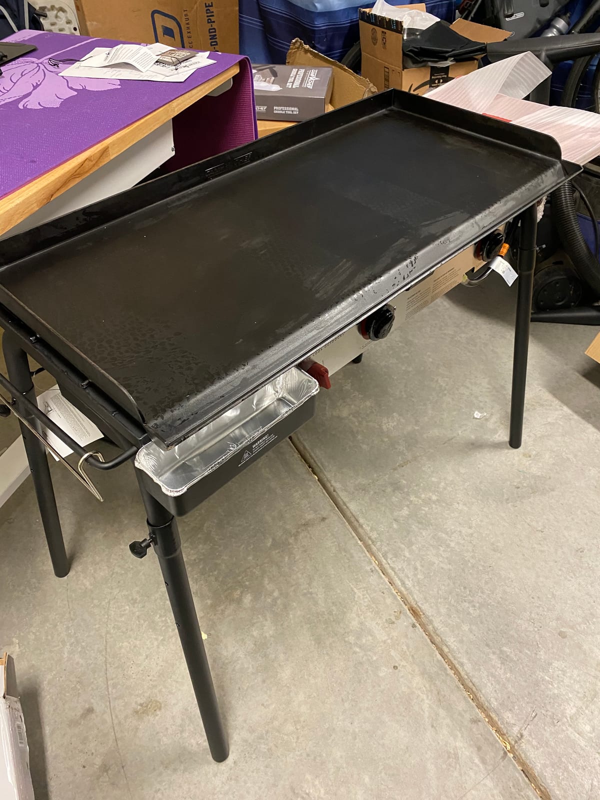 Camp Chef Griddle 16-3-Burner Flat Top Steel Griddle, 592 Sq In customer photo 2