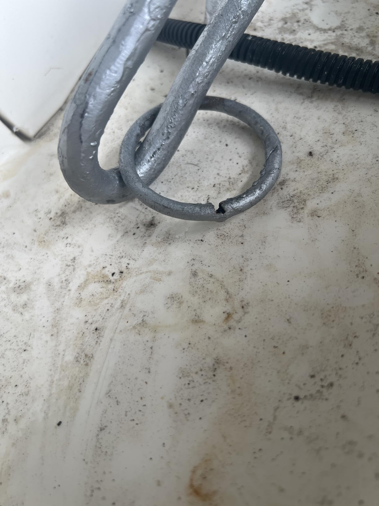 Seachoice Utility Anchor with Slip Ring Shank – Hot-Dipped Galvanized Steel or PVC Coated – Multiple Sizes customer photo 1