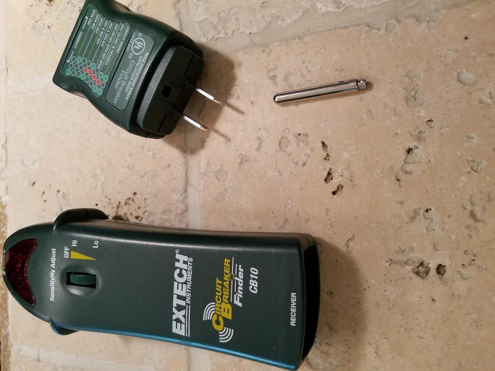 Extech CB10 AC Circuit Breaker Finder and GFCI Receptacle Tester customer photo 1