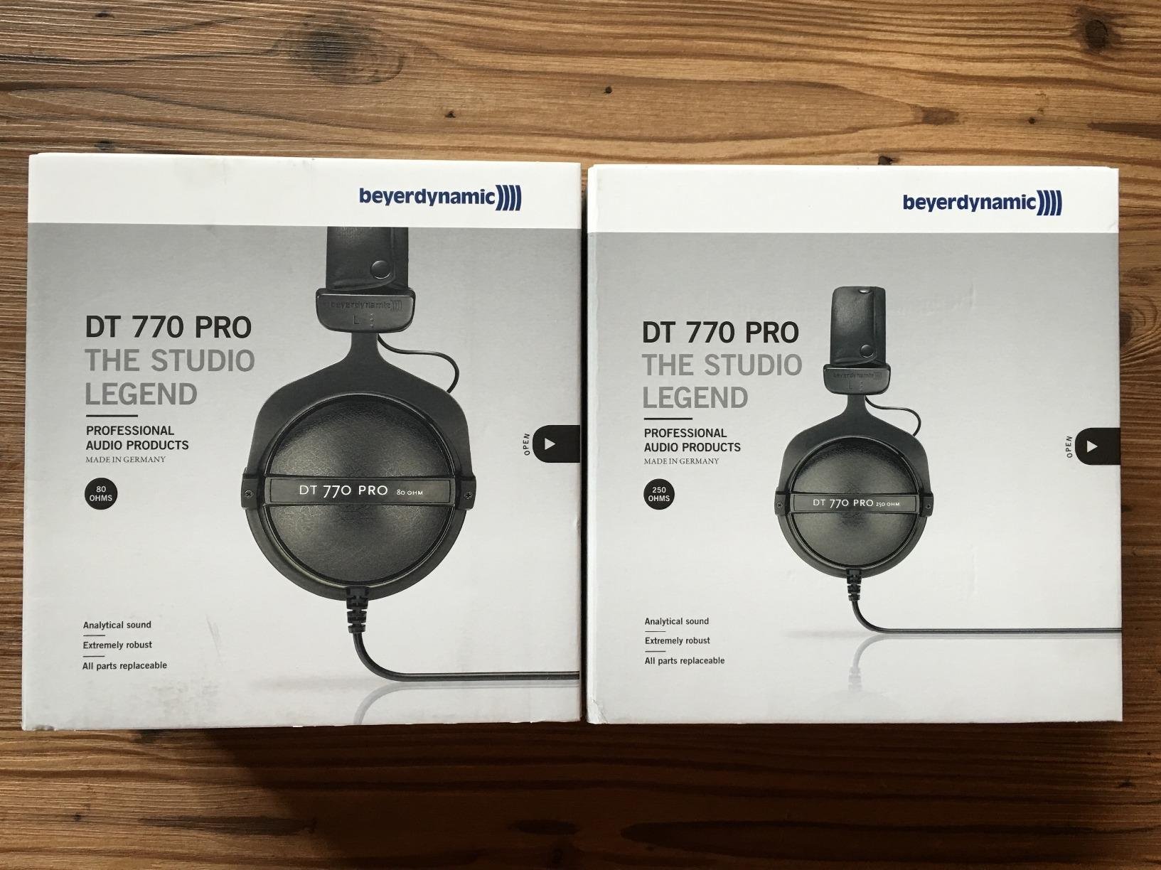 beyerdynamic DT 770 PRO 80 Ohm Over-Ear Studio Headphones in Gray. Enclosed Design, Wired for Professional Recording and Monitoring customer photo 1