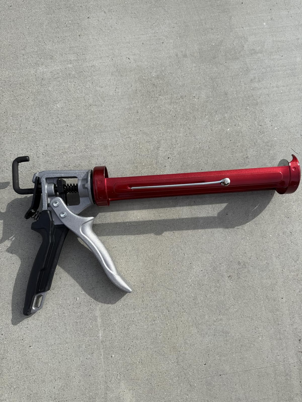 TAJIMA Caulk Gun - 1/10 Gallon (10 oz) Convoy Super Caulking Tool with Rotating Cradle & Auto Flow Stop - CNV-100SP customer photo 2