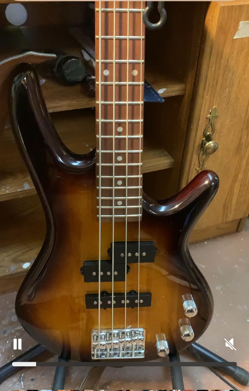 Ibanez Gio SR miKro Short Scale 4 String Electric Bass - Metallic Purple customer photo 2