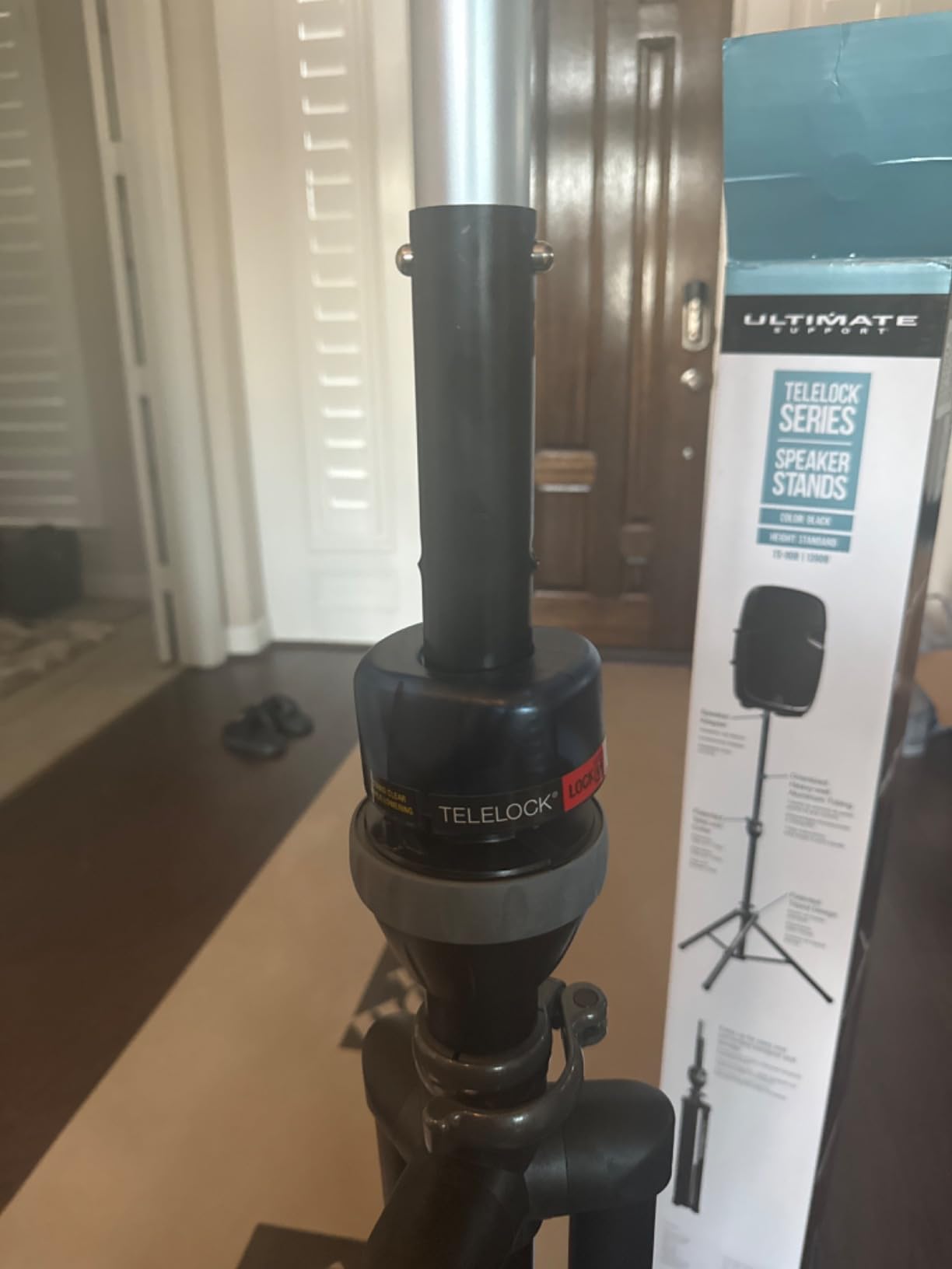 Ultimate Support TS-90B Telelock Tripod Speaker Stand Pair customer photo 1