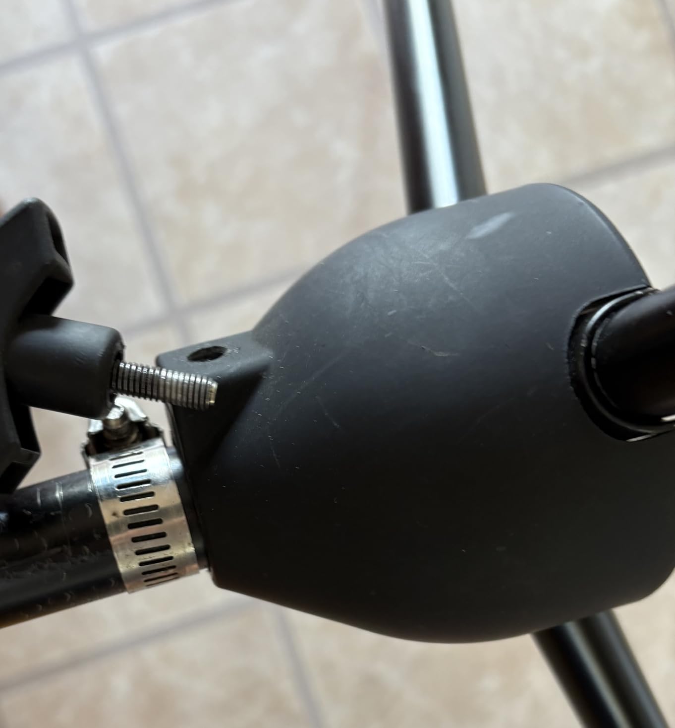 Gator Frameworks Tripod Mic Stand with Boom Arm & Soft Grip Twist Clutch Height Adjustment, Includes 3/8