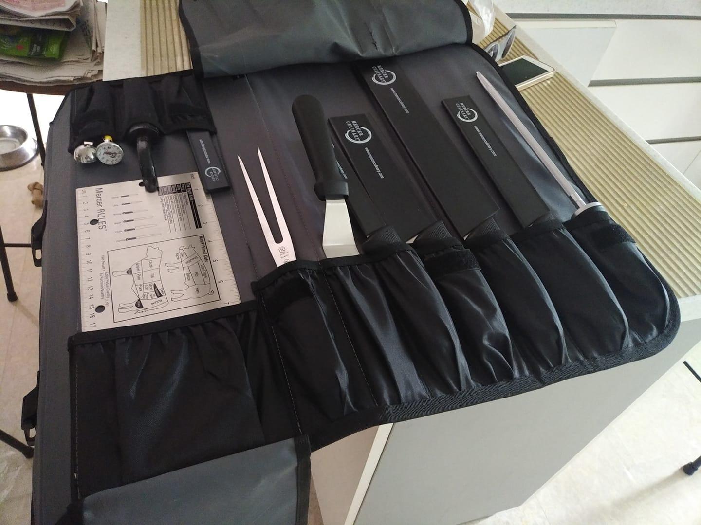 Mercer Culinary Partners in Education 13-Piece Millennia Culinary School Kit,Black customer photo 2