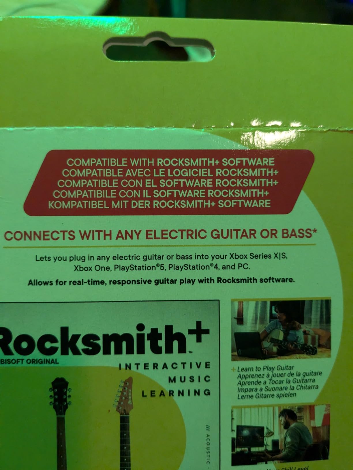ROCKSMITH REAL TONE CABLE (WORKS WITH PS3 & XB3) customer photo 2