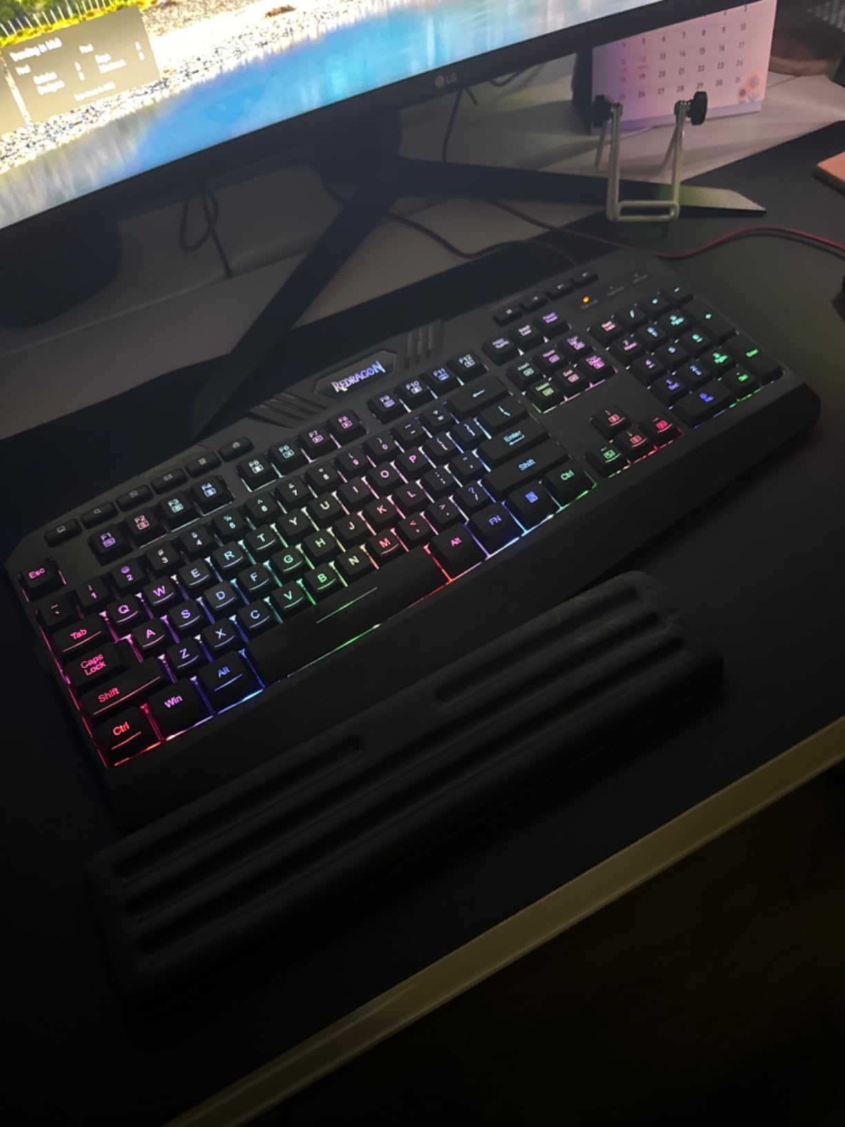 Redragon S101-3 PRO Gaming Keyboard and Mouse, RGB Backlit Programmable Keyboard Mouse with Software, Independent Macro Record Keys, Value Combo Set, New Update Version customer photo 2
