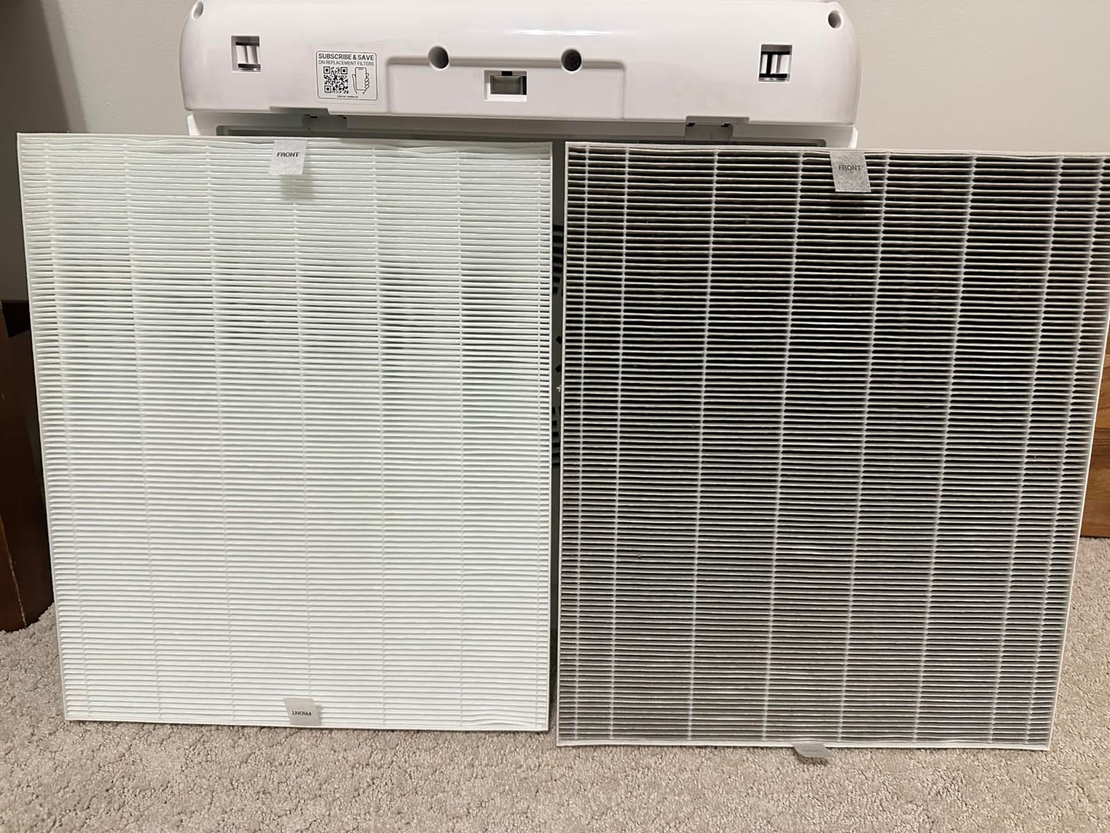 COWAY Air Purifier for Home Up to 1,748ft², HEPA Filter for Smoke, Allergies, Pet Dander, Odor, Air Quality Monitor, Auto&Eco Mode, Timer, Filter Indicator, 3yr Warranty, Mighty AP-1512HH(W), White customer photo 2