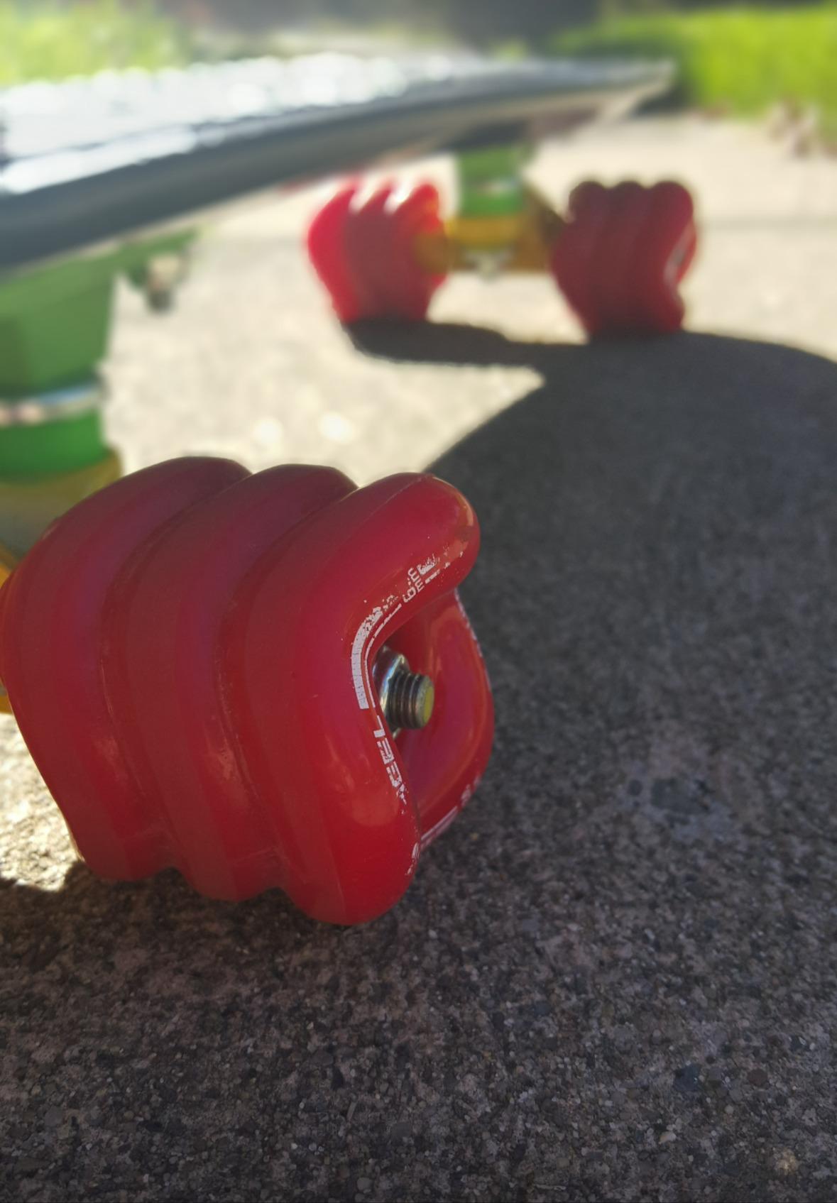 Shark Wheel 60 mm 78a Skateboard Wheels | California Roll | 4-Pack customer photo 2