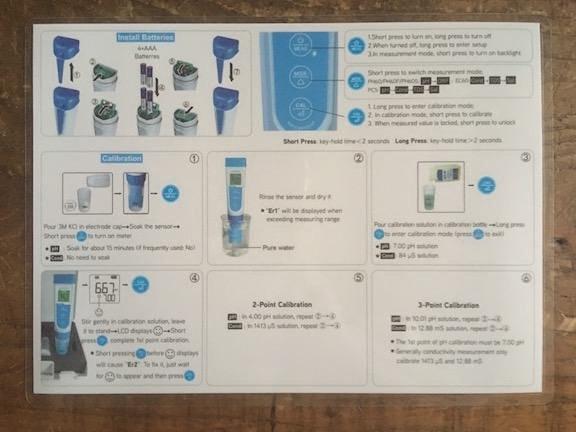 Apera Instruments AI311 Premium Series PH60 Waterproof pH Pocket Tester Kit, Replaceable Probe, ±0.01 pH Accuracy, Lcd display customer photo 2