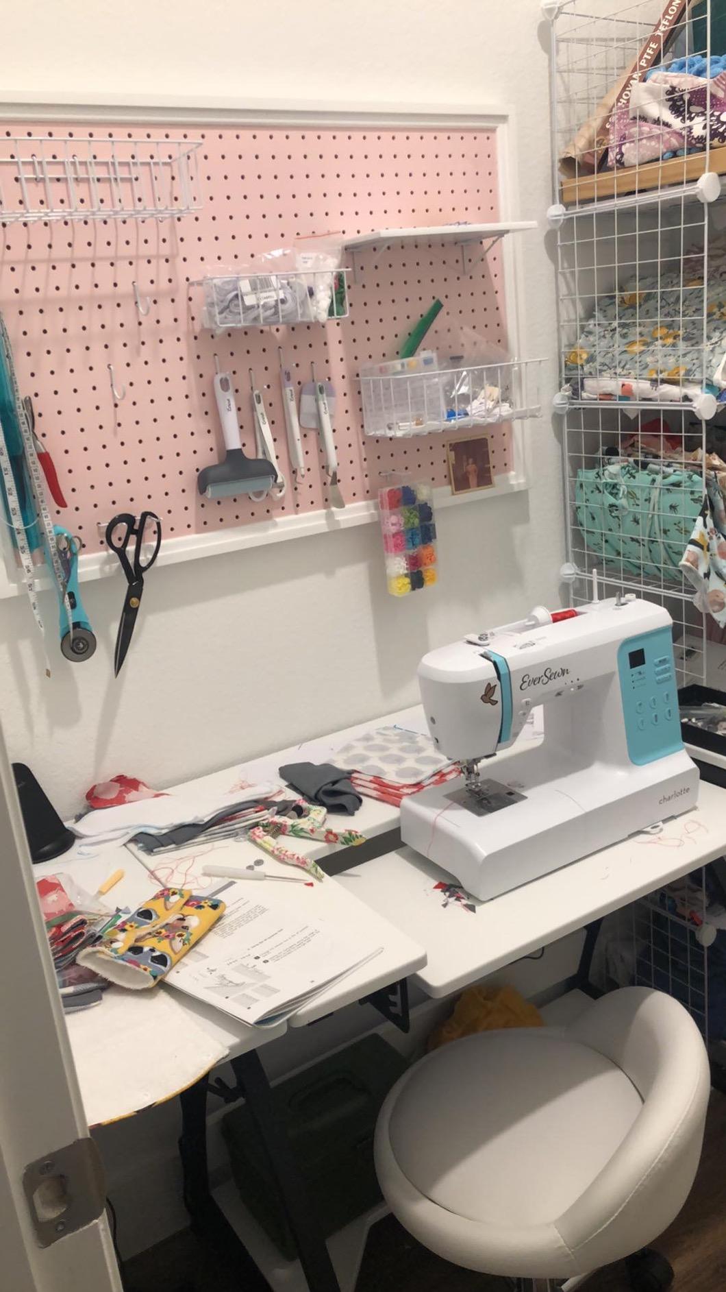 EverSewn Charlotte: 80-Stitch Computerized Sewing Machine, Professional Quilting & Free Motion Features - Beginner to Expert customer photo 1