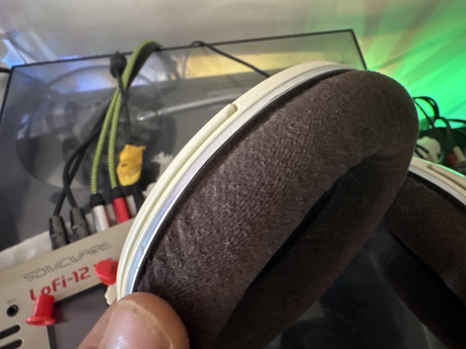 Sennheiser HD 599 Open-Back Wired Audiophile Headphones, Ivory customer photo 2